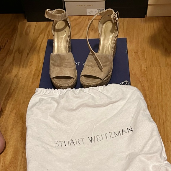 Stuart Weitzman Mojave Platform Wedge Sandals - Picture 11 of 14